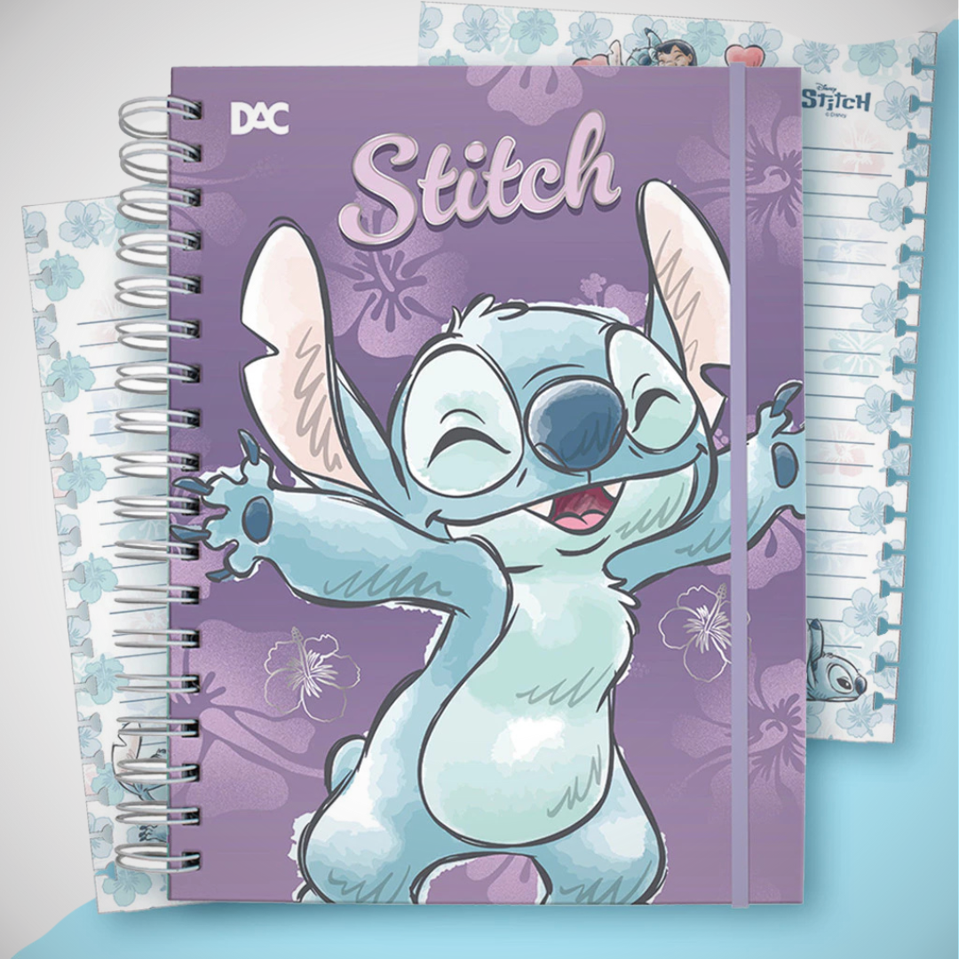 Caderno Universitário Stitch